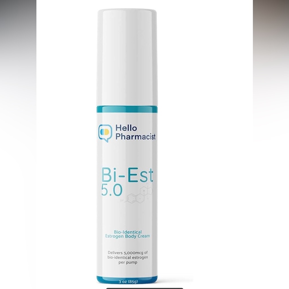 Hello Pharmacist Bio-identical Bi-Est 5.0 Estrogen Body Cream